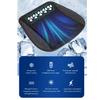 Cooling Cushion Ventilated Seating Cushion 8 Fan USB Plug in 3 Speeds Non Slip Detachable Cover for Home Car   5V