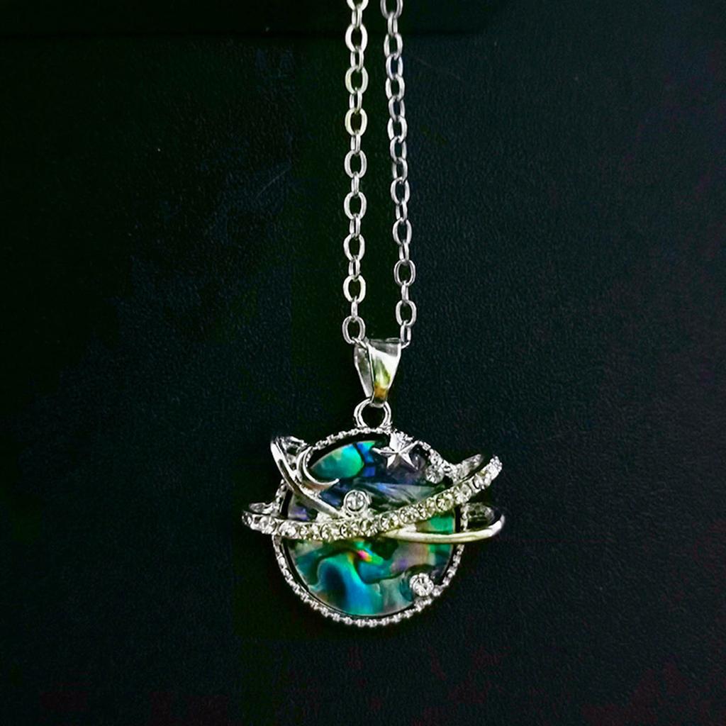 Fashion Planet Jewelry Pendant Jewelry Planet Pendant Necklace Neck Jewelry Alloy Material for Girls Woman Teens Party