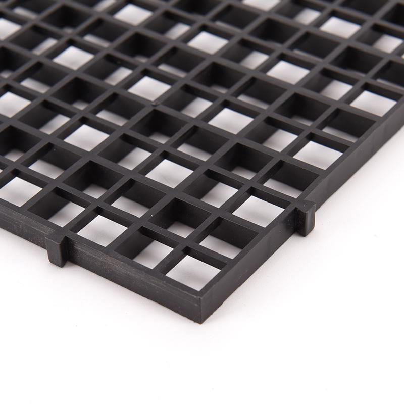2 Pcs Grid Divider Tray Egg Crate Louvre Aquarium Fish Tank Bottom Isolate