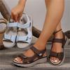 New Plus Size Casual Sandals for Women with A Sporty Style One Line Comfortable Fish Mouth Sandals