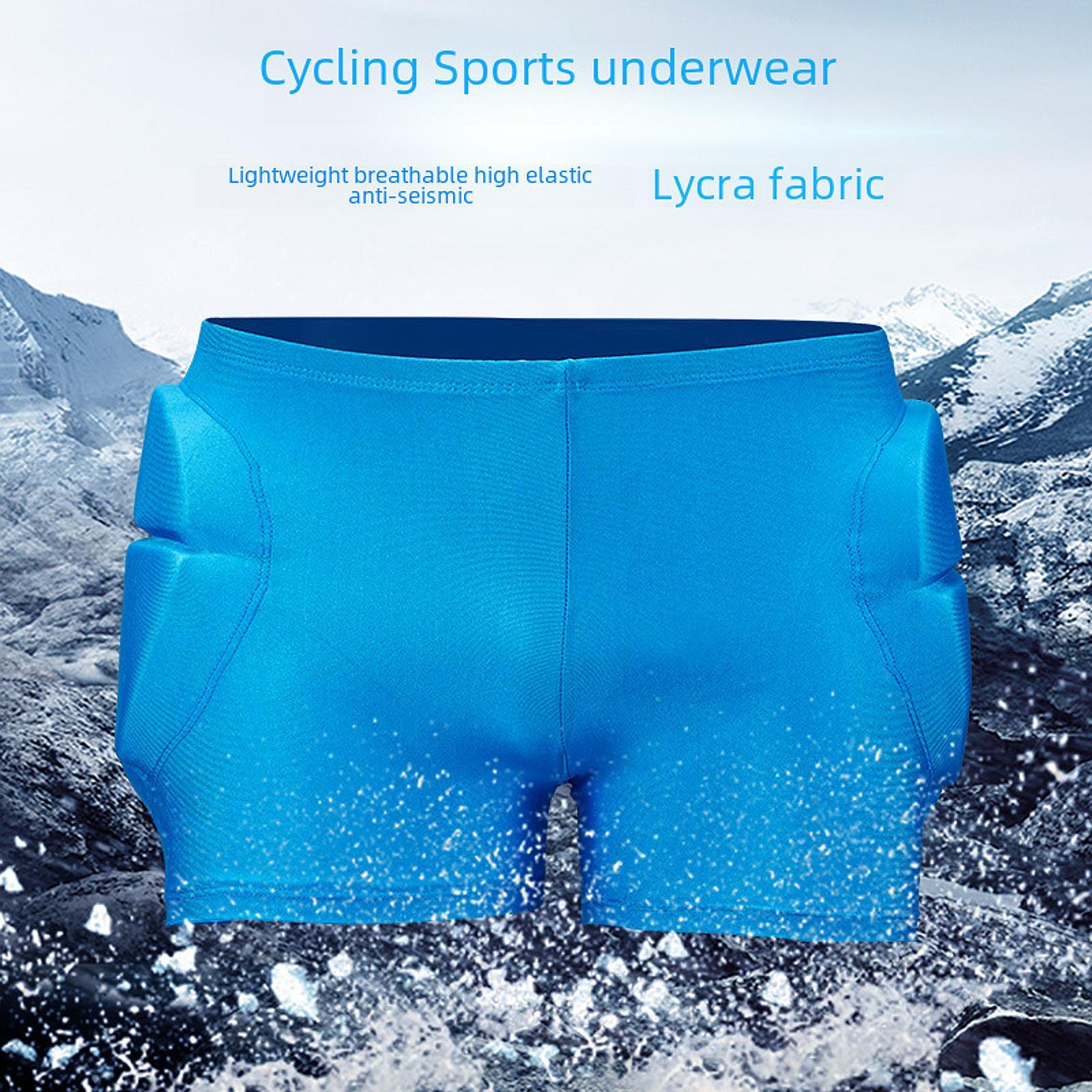 

Детские защитные шорты с накладкой на копчик для скейтбординга и зимних видов спорта L