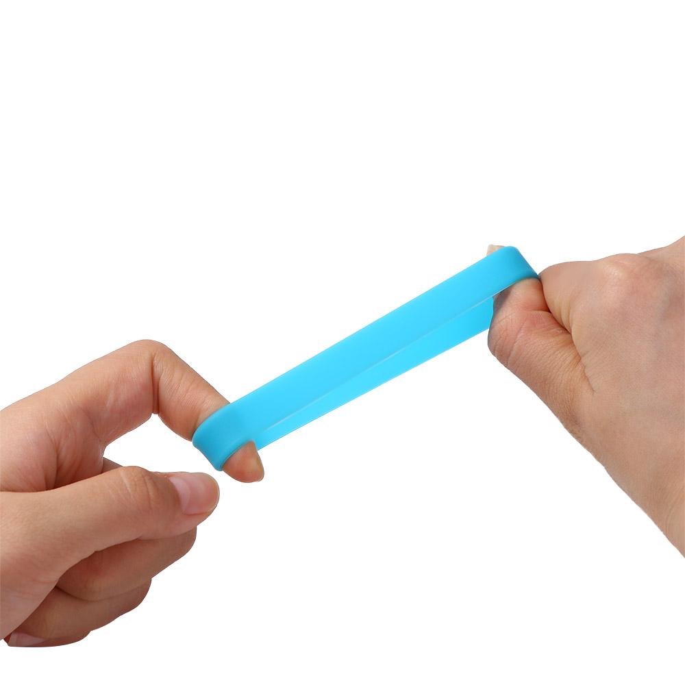 Bangle Hand Bands Luminous Rubber Bracelets Sports Wristbands Silicone Sweat Band Fitness Wristband