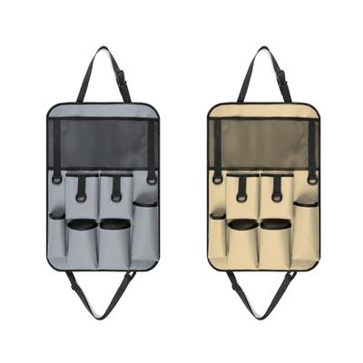 Waterproof Car Seat Storage Bag with 6 Pockets Ensure a Well-Organized Backseat Experience In Any Weather Conditions