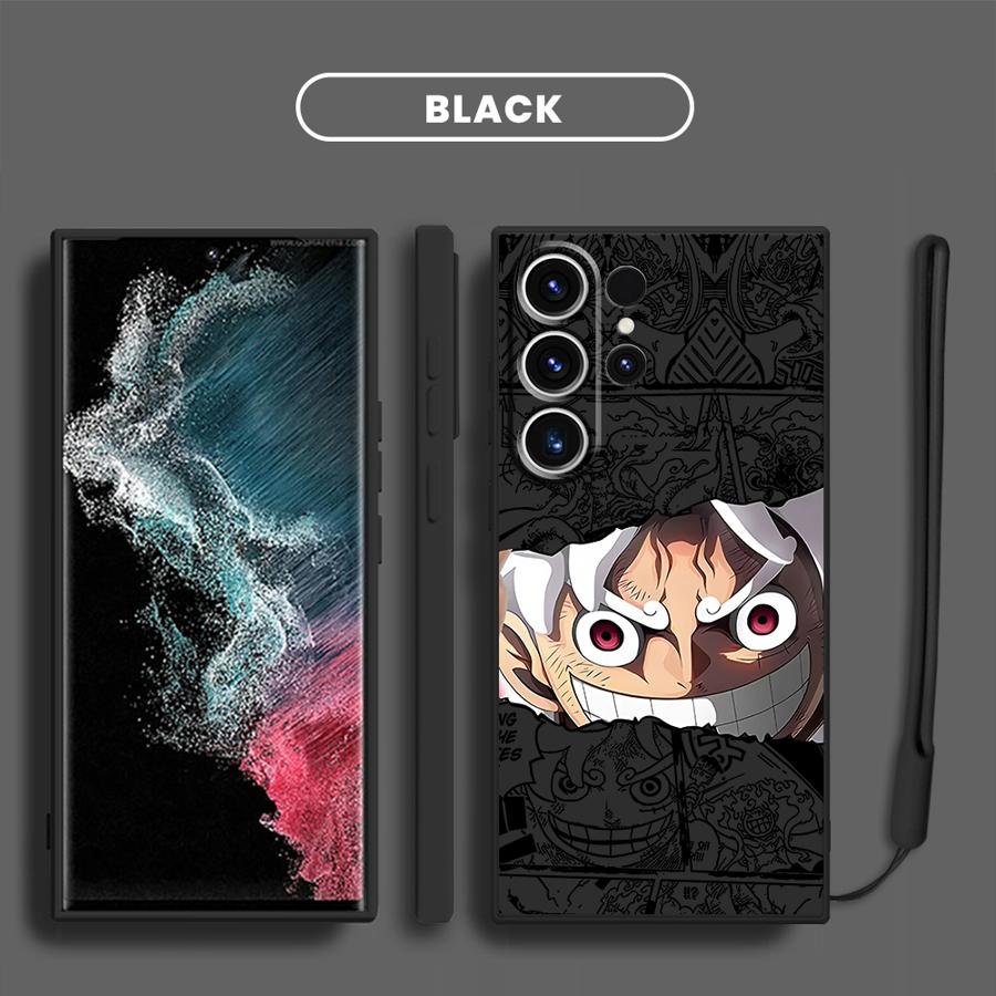 One Piece Retro New Phone Cover Case for Samsung Galaxy S25 S23 S21 Plus S20 FE S24 Ultra Note 20 10 Ultra S25Edge S22
