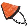 Drift Sock High Visibility Wind Resistant Orange Portable Tear Resistant Sea Anchor Drogue For Marine Boats Yachts