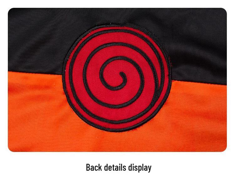 Naruto Uzumaki Cosplay Tepláková souprava a plášť set