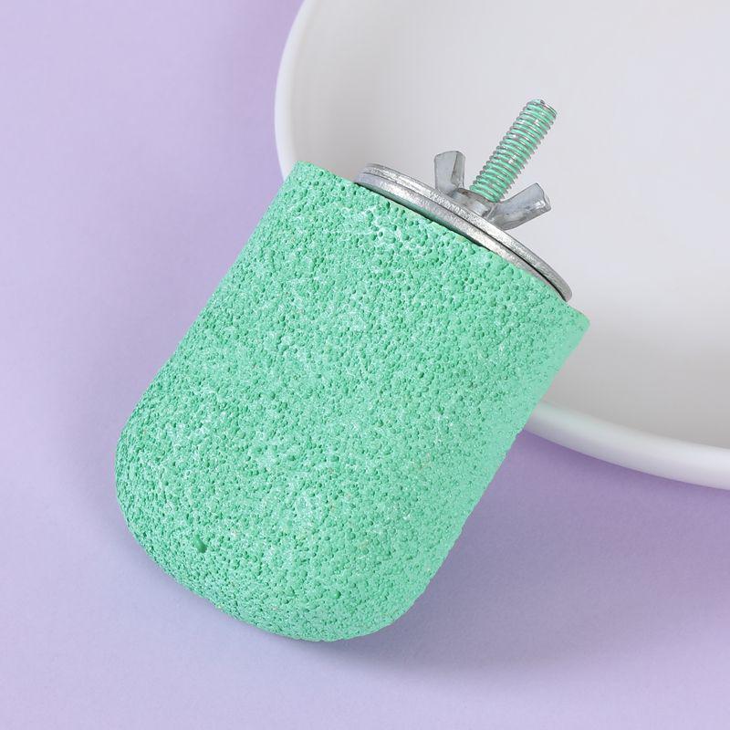 Parrot Perch: Small Bird Claw and Beak Grinder with Resting Platform and Chew Toy