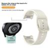 Klassisches Armband für Samsung Galaxy Watch 6 5 4 44mm 40mm/4 classic 46mm 42mm Armband 20mm Silikonarmband Galaxy Watch 5 pro 45mm Armband