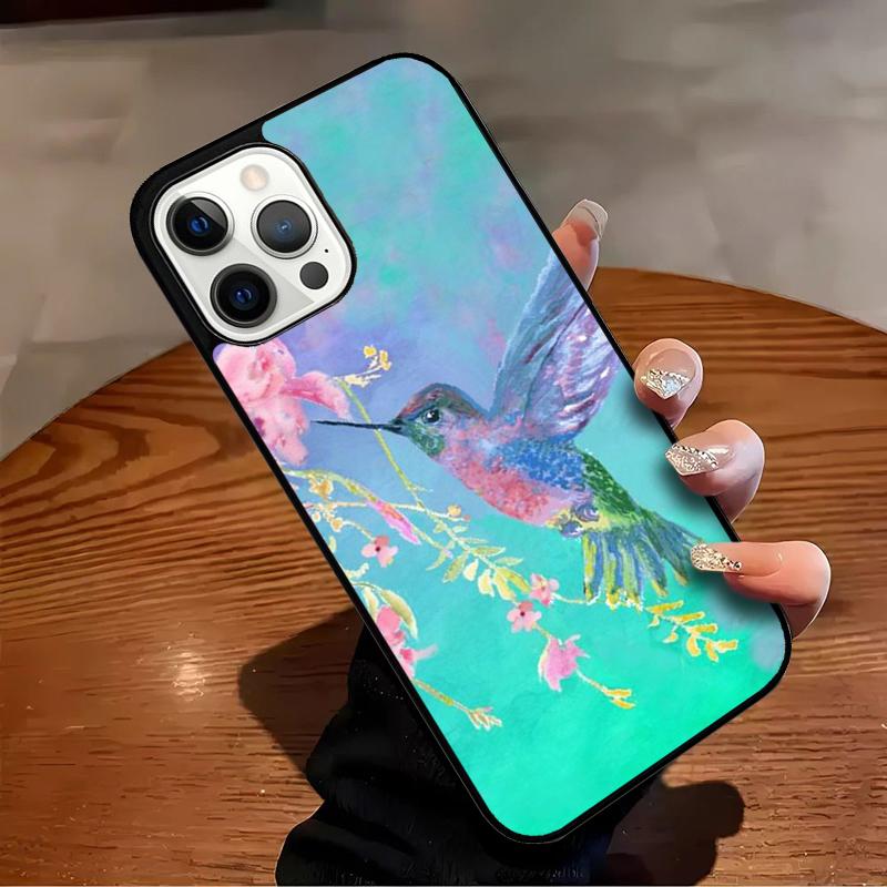 

Lovely Birds Hummingbird Phone Case For iPhone 17 Air 16 15 14 13 12 11 Pro Max Max Plus Bumper Case Cover iPhone 11