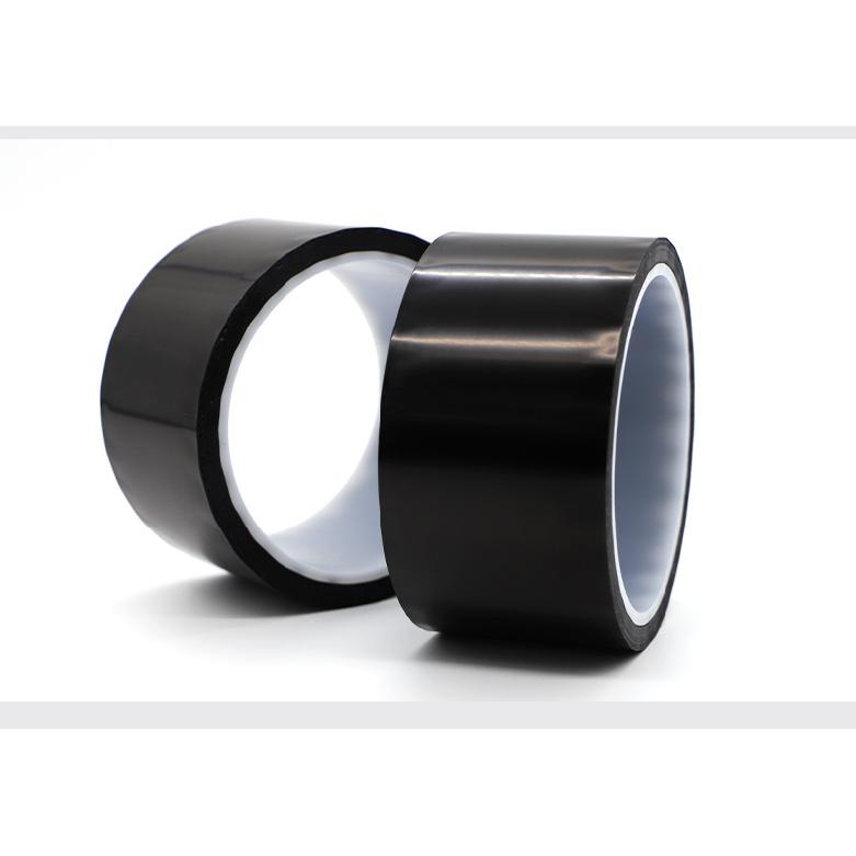 Zwarte Kapton Tape Isolatie Spanningsbestendig Mat Schaduwrijk Hittebestendig Polyimide Kleefband Pinstriping Tape 3