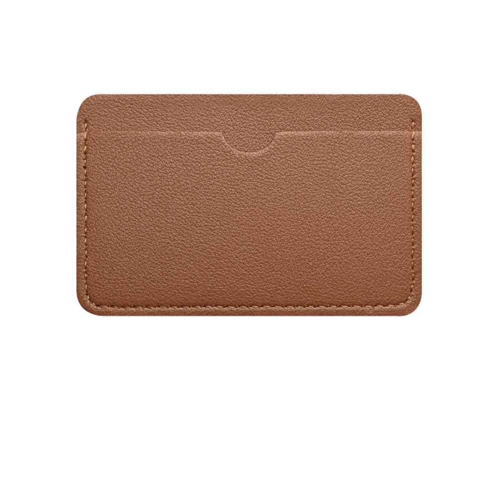 Credit Card Case Portable Bank Card Holder Pu Leather Card Holder Compact Id Badge Protector For Backpacks Bank Cards Credit