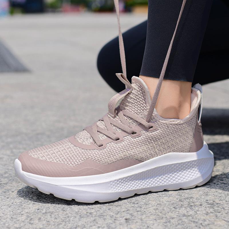 New Mesh Shoes Running Shoes Foot Chip Magnetic Shock Massage Shoes Vibration Couple Shoes One Foot Flying Knitting Shoes