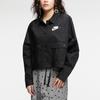 Nike Sportswear NSW Letter Logo Jacket Women Outerwear Black CV9032-010