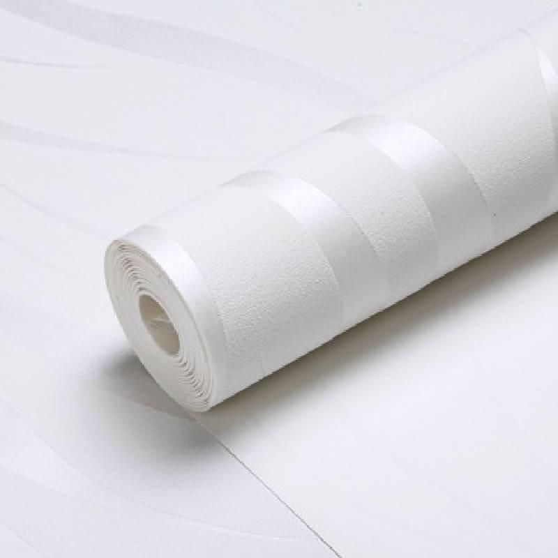 Embossed 3d Wave Stripes Wallpaper Silver Grey Non Woven Living Room Wall Decors