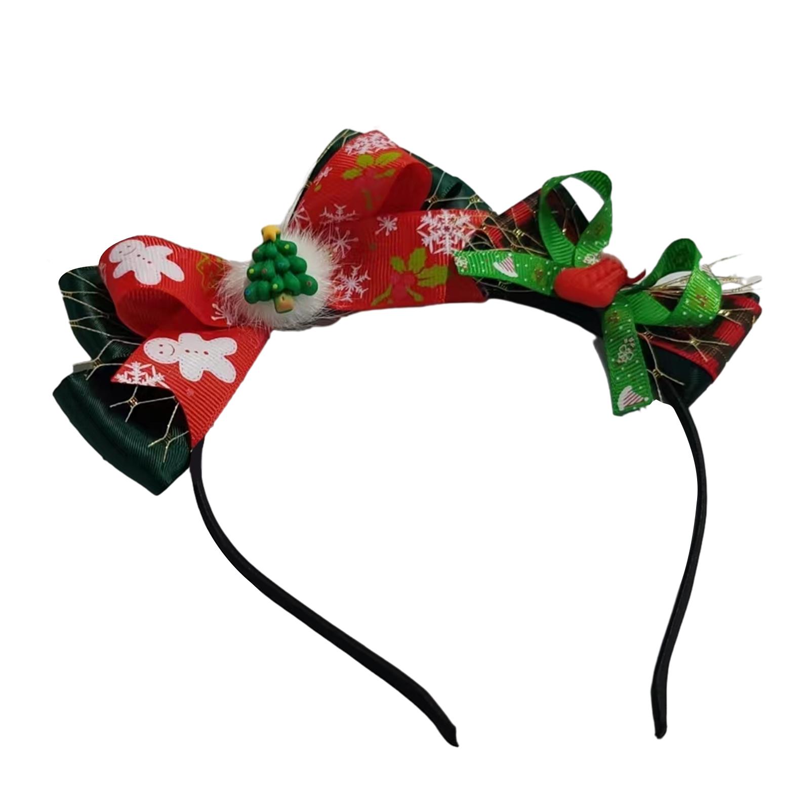 Elegant Christmas Lolitas Hair Clip Festive Hat with Deer Horns Pretty Handmade Lolita Hat Christmas Hair Accessories G