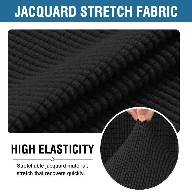Office Computer Chair Covers Armchair Protector Black High Quality Housse De Chaise Includ Armrest Jacquard Gamer Chair Covers