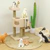 1/12 Scale Dollhouses Cats Climbing Structure Multilevel Plastic Design Perfect For Miniature Scene Builders