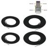 4pcs Elastic Cord Replacement Chair Cords 4.6/7.2ft Recliner Cords Deck Chair Tie Rope Recliner Laces Cords Recliner Repair Tool