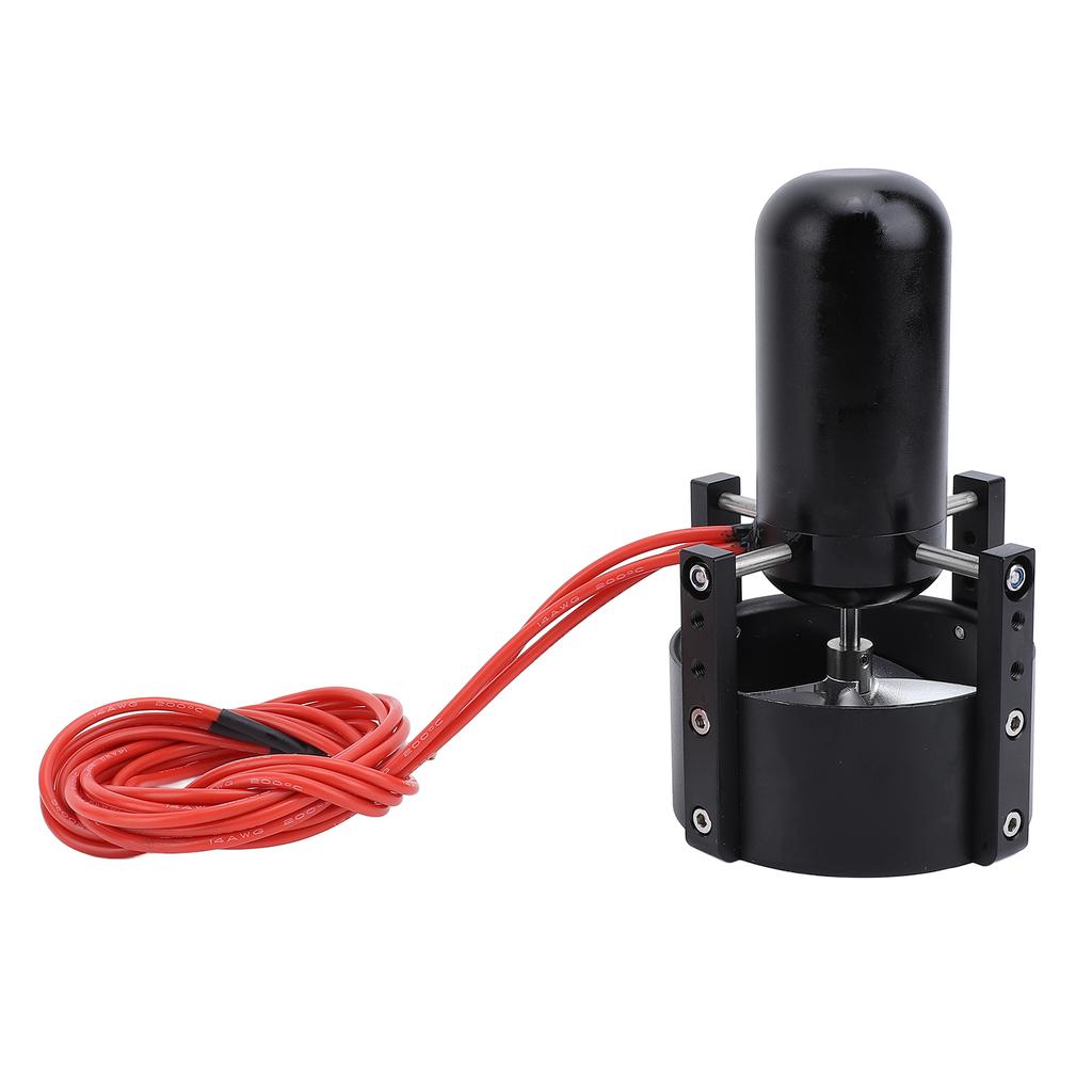 Moteur Propulseur Étanche Sous-Marin Alliage d'Aluminium Poussée Maximale 12,5 kg Démarrage 7V pour Contrôleur de Vitesse Électronique 12S-80A