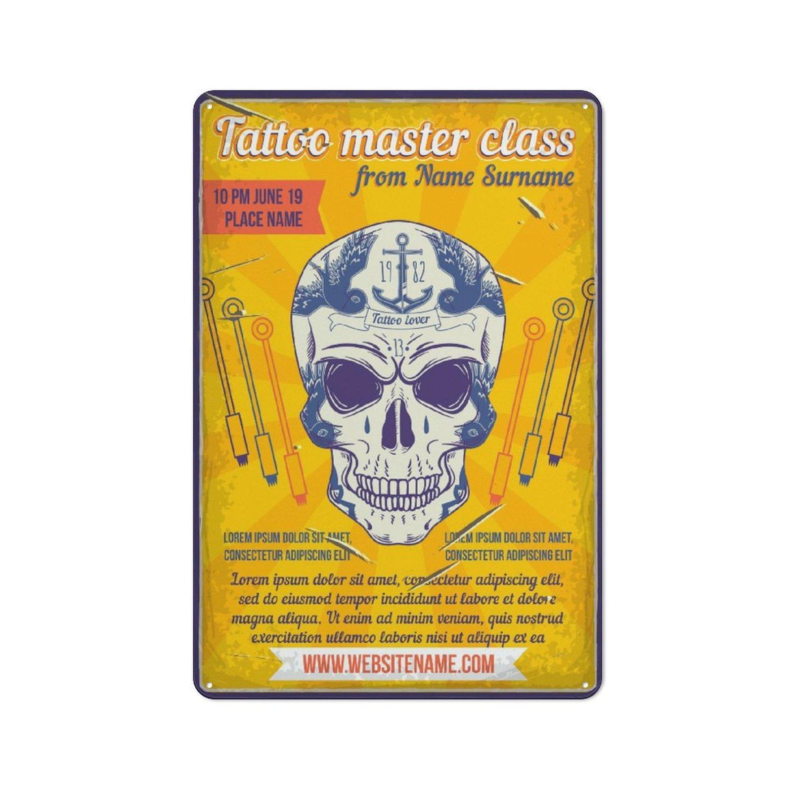 

1Pc Vertical Vintage Metal Tin Plaque 2030cm / 3040cm Wall Decor For Home Living Room Kitchen Bar Garage 20*30CM