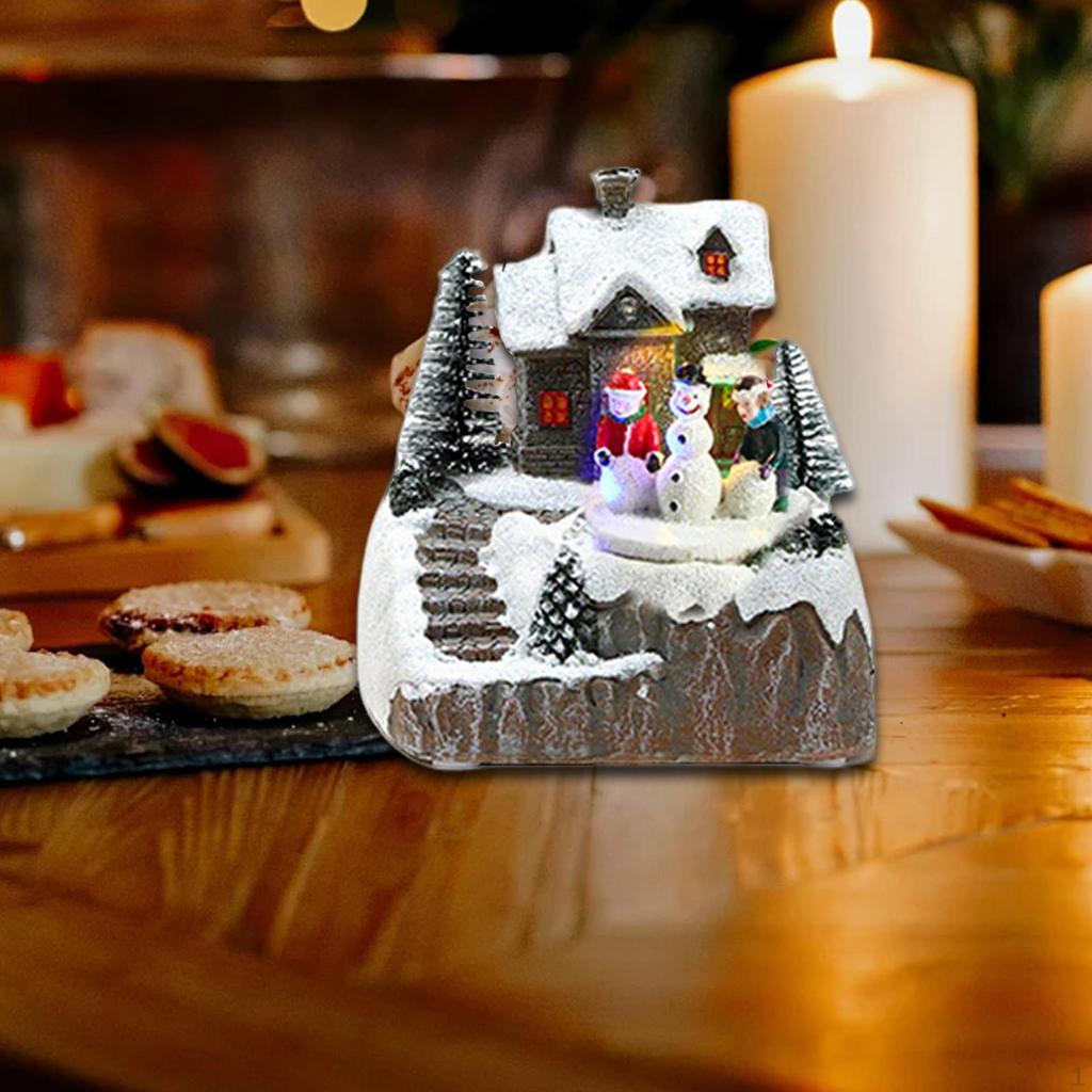 Christmas Musical Lights, Classical Movement, Party Favors, Snow Scene, Display for Lovers,
