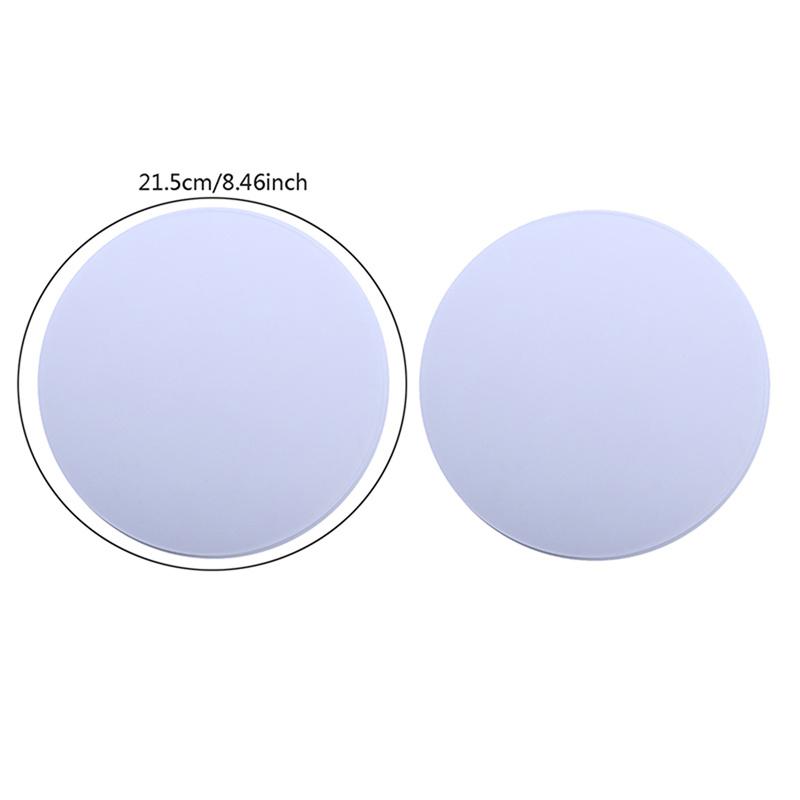 2 ks kulatých akrylových dortových disků Topper, opakovaně použitelných dortových podložek, základny pro dorty, zdobení, potřeby na pečení a příslušenství