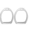 1Pair of Aluminum Kids Lightweight Stirrups Pad Equestrian Sports Horse Riding Saddle