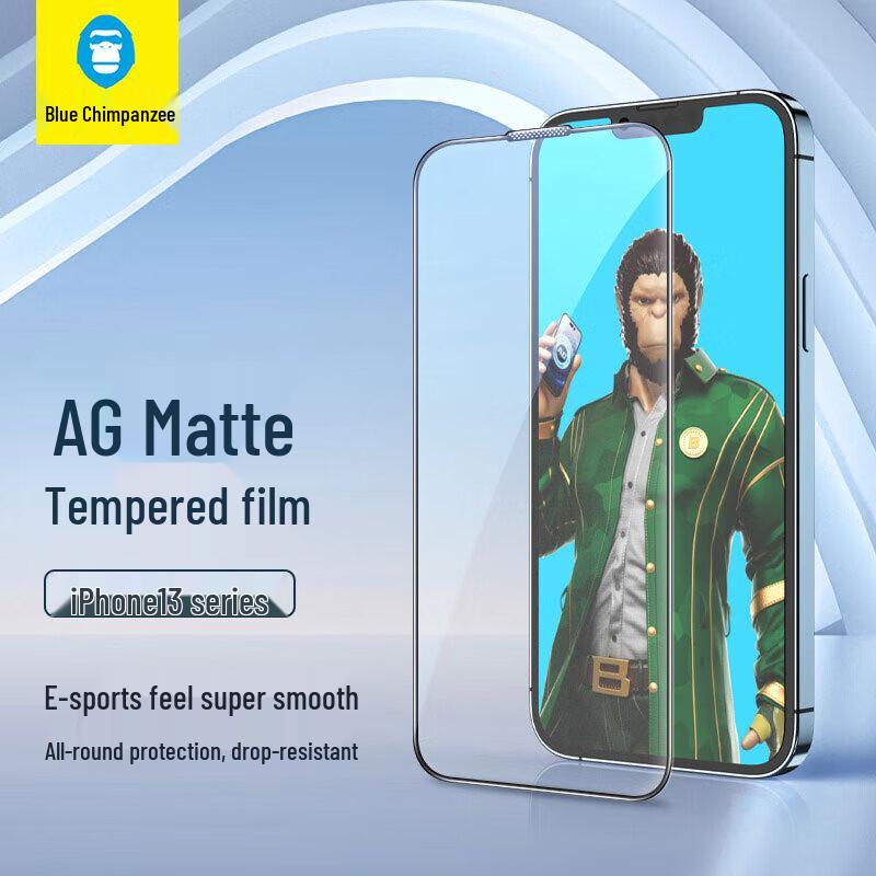 

Blue Ape Mr. Tempered Glass Screen Protector for iPhone 13 Pro Max/14 Plus iPhone 13 Pro Max/14 Plus