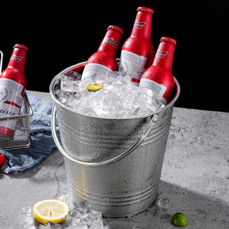 ZISIZ Stainless Steel Ice Bucket