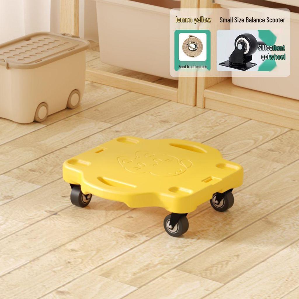 Children's Sensory Balance Board: Anti-Rollover Kindergarten Scooter for Indoor and Outdoor Play