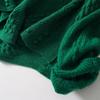 Plus Size Autumn Winter Women Long Sleeve Loose Solid Color Sweater Hollow Out Oversized Pullover Casual Knitted Tops