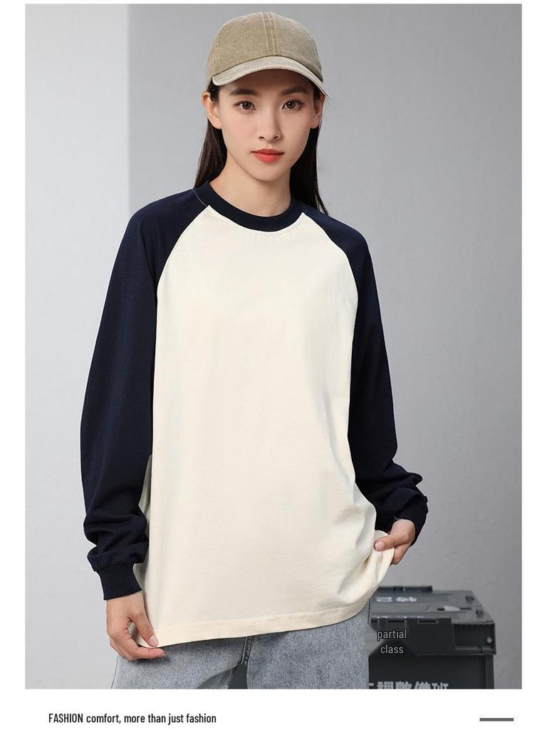 Pure Cotton Long Sleeve Staff Uniform Sweatshirt for School and Catering Services
