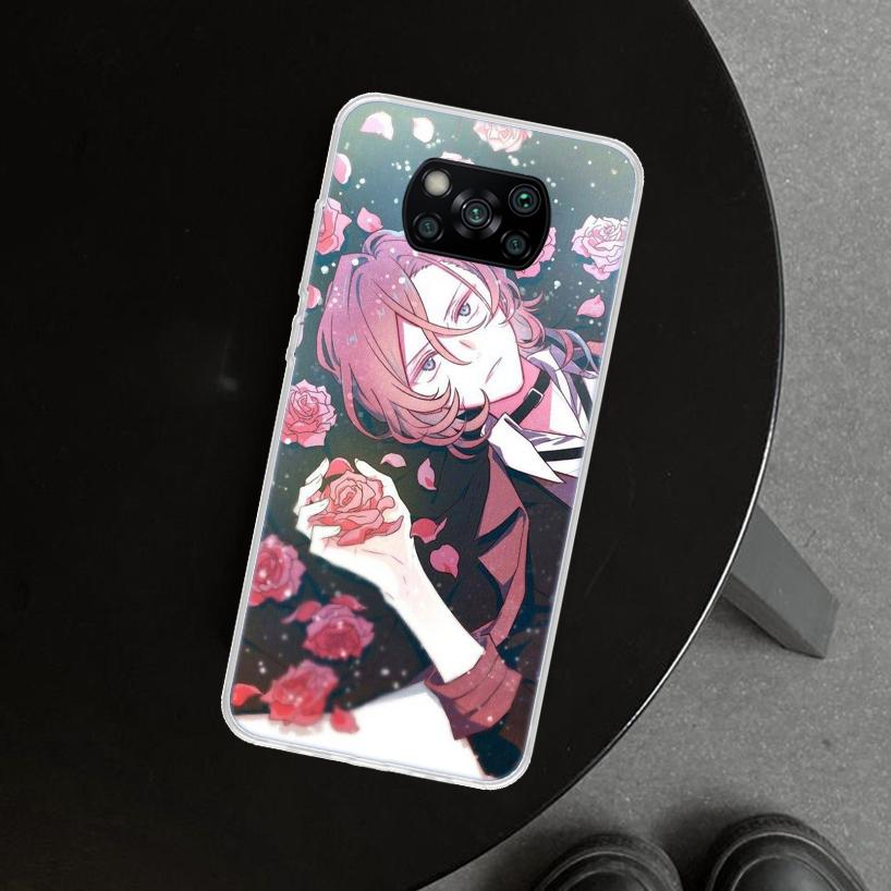 Bungou Stray Dogs Dazai Osamu Phone Case Cover For Xiaomi Poco X6 X5 X7 Pro F7 Ultra Redmi 15C 15 13C 13 12C 12 10C 10 10A 9C 9A