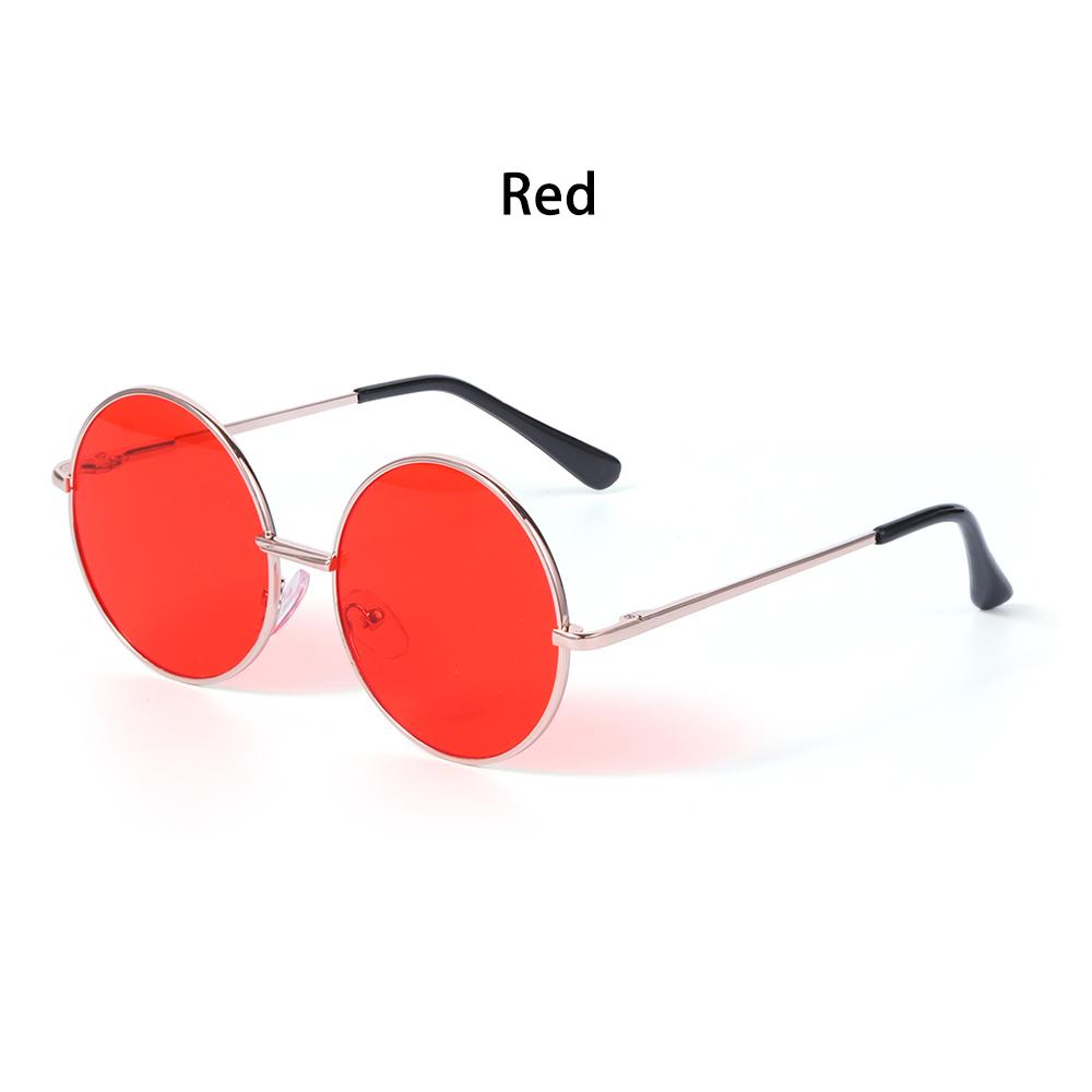 1 Stück Retro-Sonnenbrille für Kinder Süßigkeitenfarbe Runder Rahmen Sonnenbrille für Jungen Mädchen Anti-UV Vintage-Sonnenbrille Brillen