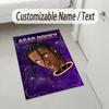 Covor personalizat din catifea de cristal, Nume personalizat imprimat Travis Scott, Covor pufos pentru decor interior casă