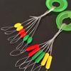 100 Pcs Silicone Fishing Oval/Cylinder Float Stop Stoppers Fishing Float Fishing Bobber Fishing Tackle Accessories