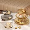 Multi-tier Light Luxury Fruit & Snack Plate