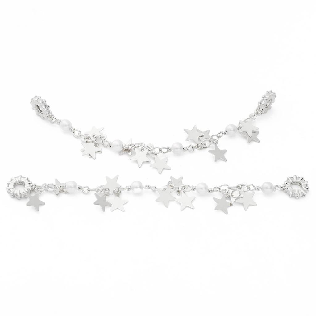 1pc/bag High Color Set Crystal And Bead Safety Chain DIY Bracelet Earrings Jewelry Accessories