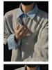Unisex Color Block Patchwork Lapel Hoodie - Autumn Long Sleeve, Loose Fit 