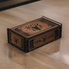 Portable Wood Tarot Cards Box Push Pull Cards Box Gift Case Divination Card Storage Container Witch Decoration Enduring