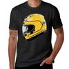 Abbigliamento streetwear anime pesante Nuova maglietta casco Joey Dunlop maglietta divertente vestiti estivi magliette Unisex pesante Unisex