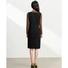 Korean Style Elegant Patchwork Waist-Cinched Two-Piece Dress