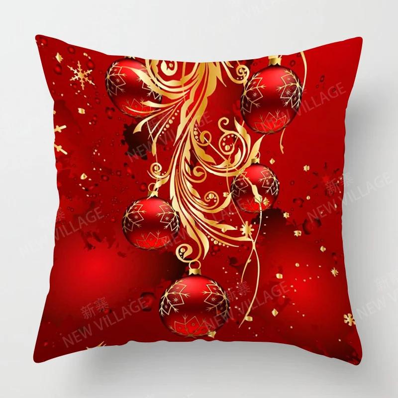 christmas pillow cushion cover Home decorations throw pillow covers 45*45 pillowcase 40x40cm 50x50 45x45