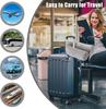 Travel Neck Pillow with Mask, Earplugs, and Airplane Case