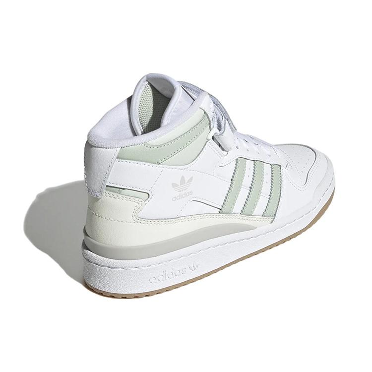 (WMNS) Adidas Originals FORUM Mid 'White Linen Green' Women's GX4578