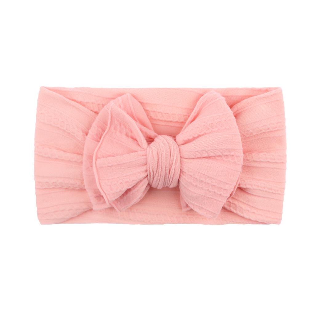 2022 Soft Nylon Jacquard Baby Headband - Elastic & Stylish Children's Hair Accessory