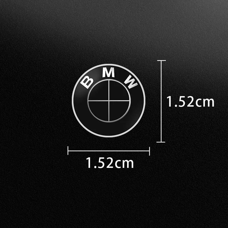2025 For BMW M X3 X5 X6 Car Steering Wheel Badge Stickers Car Door Handle Label Decal For BMW 50th M E46 E39 E90 E60 F10 E34 E3