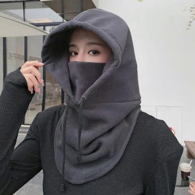 Balaclava en polaire pour homme Chapeau d'hiver Bonnets Plus chaud Coupe-vent Masque intégral pour le visage Casquettes Homme Bonnets Pour femmes Homme