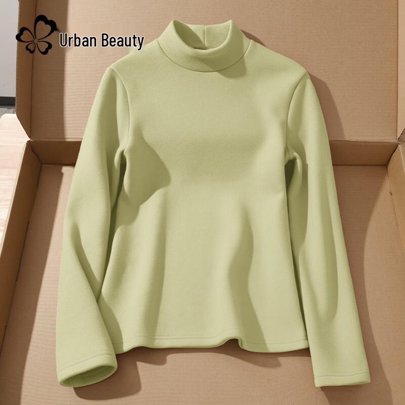 Women s Winter Fleece-Lined Thermal Slim-Fit Top XL