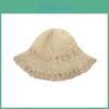 Vintage Xing Bang Bang Sun Hat With Hollow Out Design Breathable And Cool Wide Brim Woven Straw Hat For Women